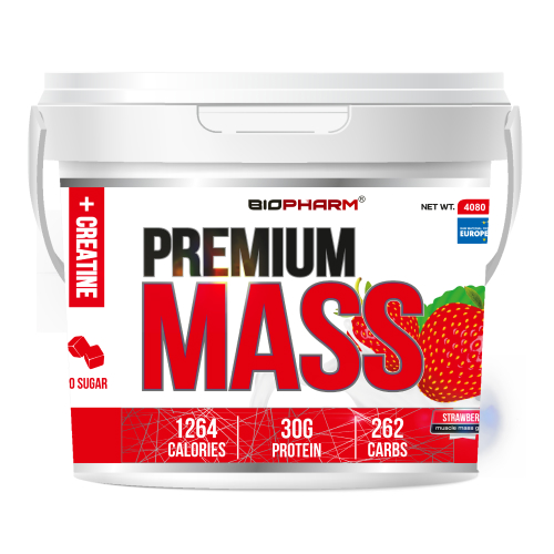 Premium Mass Gainer Клубника 4080 г
